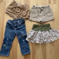 ベビー服 ボトムス 4点セット 90cm