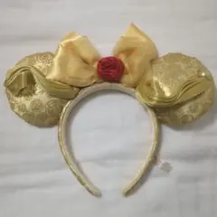 【3月限定出品】ディズニー ベル カチューシャ ゴールド