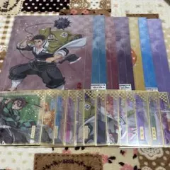 鬼滅の刃 アニプレックスオンラインくじ クリアファイル クリア色紙 まとめ売り