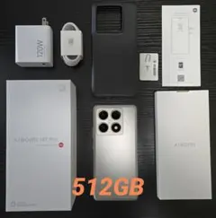Xiaomi 14T Pro 512GB チタングレー 本体のサムネイル