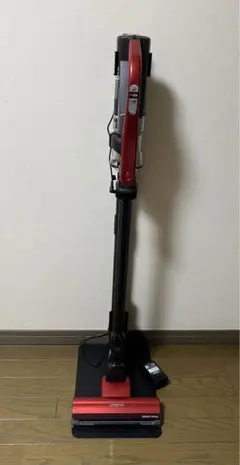 新品未使用 日立　ラクかるパワーブーストサイクロン　レッド 日立 ラクかるパワーブーストサイクロン