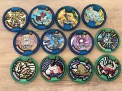 妖怪メダル零 ラムネ2 コンプ 12枚セット 必殺メダル 食玩