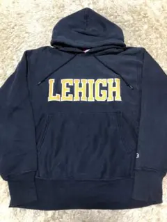 90s 00s チャンピオン　リバースウィーブ パーカー　ネイビー　フーディー