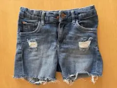 H&M デニムショートパンツ 120 女の子