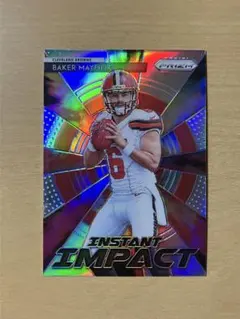 NFL BUCS BAKER MAYFIELD RC PRIZM SILVER