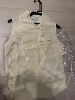 STELLA McCARTNEY ノースリーブ ブラウス ベージュ - メルカリ