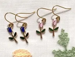 No.323 チューリップ ピアス まとめ売り お買い得 セール