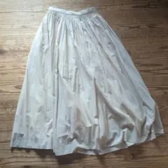 BEAMS ロングスカート ベージュ