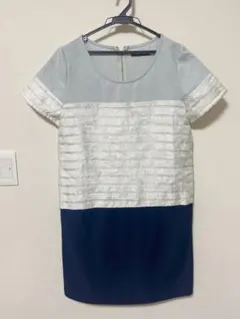 【美品】チャオパニック 半袖 ひざ丈ワンピース レディース サイズF