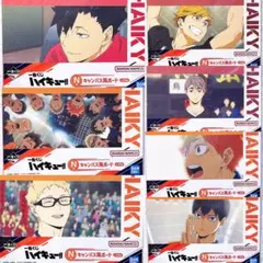 ハイキュー　一番くじ　キャンバス風ボード　7点セット