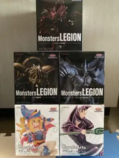 オシリスの天空竜　オベリスクの巨神兵　ラーの翼神竜　三幻神　等5体セット