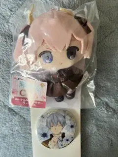 葬送のフリーレン エニマイくじ C賞 ぬいぐるみキーホルダー リーニエ 缶バッジ