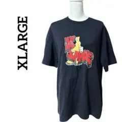 XLARGE エクストララージ Tシャツ MAN IN A HOOD ブラック