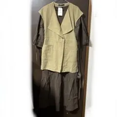 ［最終再値下げ‼️］W closet ベスト、ワンピースのセット新品未使用