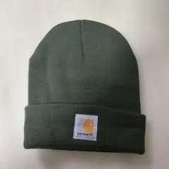 Carhartt ニット帽 オリーブグリーン