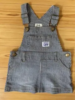 【美品】Buddy Lee ジャンパースカート 80 ストライプ　ワンピース