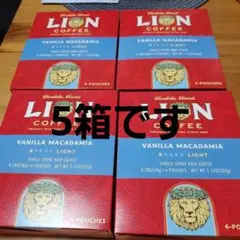 Lion Coffee Vanilla Macadamia 5箱セットのサムネイル