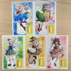東方project グロモント　アクリルスタンド コンプリートセット