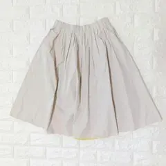 フレアスカート　リバーシブル　ウエストゴム　軽量