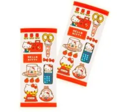 ハローキティ　フェイスタオル　アベイル　２枚組