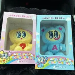 ANGEL BLUE ソフビフェイス ぬいぐるみマスコット 全2種