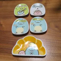 すみっコぐらし小皿 5枚