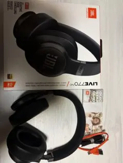 JBL LIVE 770NC ワイヤレスヘッドホン ブラック