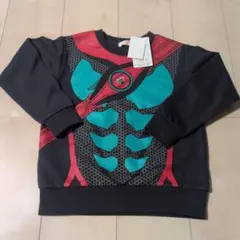 新品 120cm 仮面ライダー 長袖トレーナー