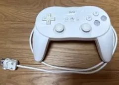 Wii WiiU クラシックコントローラーPro ホワイト