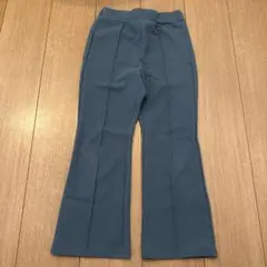 センタープレス　フレア　パンツ