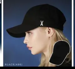 バザールVARZAR キャップ　496 黒