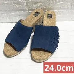 新品未使用品 UGGアグ　サンダル　コルク24.0cm 品薄
