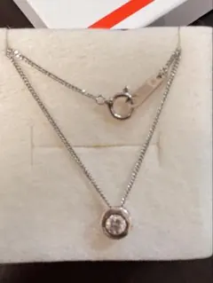 プラチナ ダイヤモンドネックレス