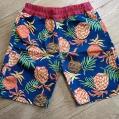 BREEZE120センチパイナップル柄 水着ショートパンツ