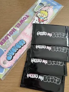 BE:FIRST オンラインくじ　JUNON タオルホルダー　カード