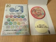 ダッフィー＆フレンズ 20周年 カラフルハピネス リーナベル　ワッペン