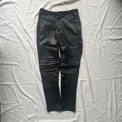 zara men biker denim 00s