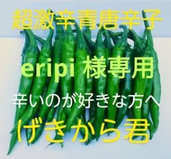 超激辛青唐辛子❗げきから君 1kg 農薬を用いない農家直送