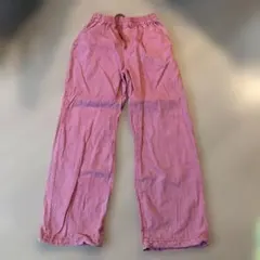 エックスガール カジュアルパンツ ピンク ゴムウエスト