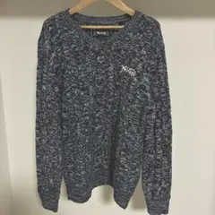 Norton ノートン ニット セーター ネイビー ホワイト