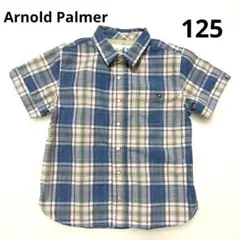 Arnold Palmer 半袖チェックシャツ 125cm