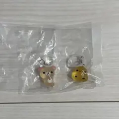 リラックマ クリアマスコットチャーム めじるし コリラックマ キイロイトリ