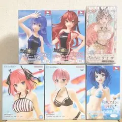 水着フィギュア　まとめ売り　6点セット