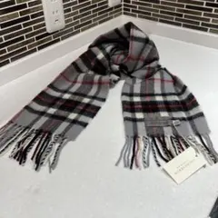 新品未使用タグ付き　LOCHCARRON ラムウール 100% マフラーチェックのサムネイル