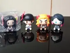 鬼滅の刃 ちょこのっこフィギュア 4体 カナヲ カナエ 煉獄 魘夢