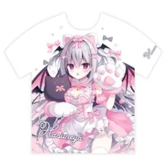 はすね　フルグラフィックTシャツ XL