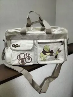 くまのプーさん　ボストンバッグ(中古品)