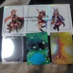 googleplay大感謝　オリジナルカード詰め合わせ　ウマ娘
