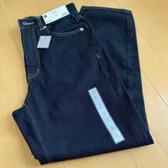 GU ストレートアンクルジーンズ