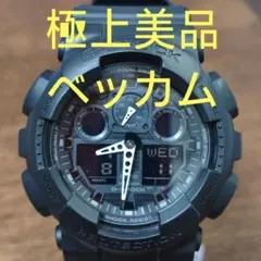 極上美品 カシオ G-SHOCK GA-100-1A1JF ベッカムのサムネイル